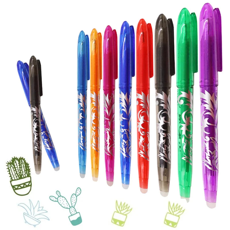 8 Color Erasable Gel Pen
